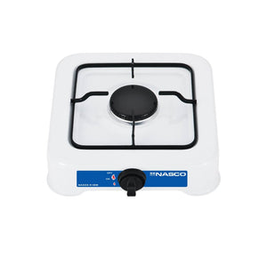 RECHAUD A GAZ NASCO - BLANC-1 FEUX - BRULEURS A GAZ NOIR - NASGS-K1BW