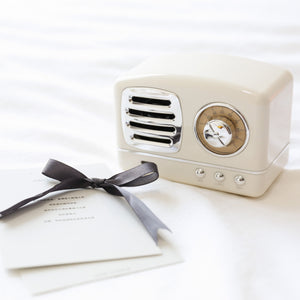 Importé - Enceinte bluetooth Vintage stéréo haut-parleur usb