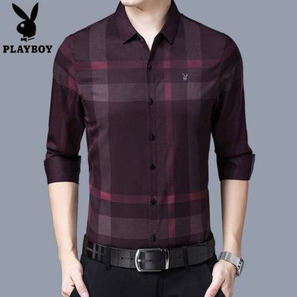 Importé - Chemise Homme Playboy à manches longues