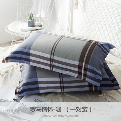 Importé - Paire de Taie d'oreiller 100% Coton Antarctique