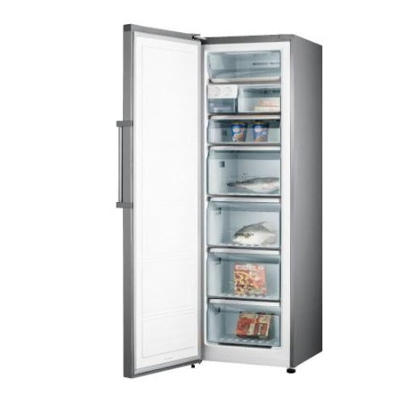 HISENSE CONGÉLATEUR VERTICAL 260 LITRES - 7 TIROIRS - SILVER - NO FROST - RS-34WC4SA