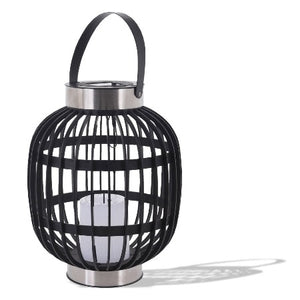 Lanterne Solaire En Plastique Verre-35×44.5cm