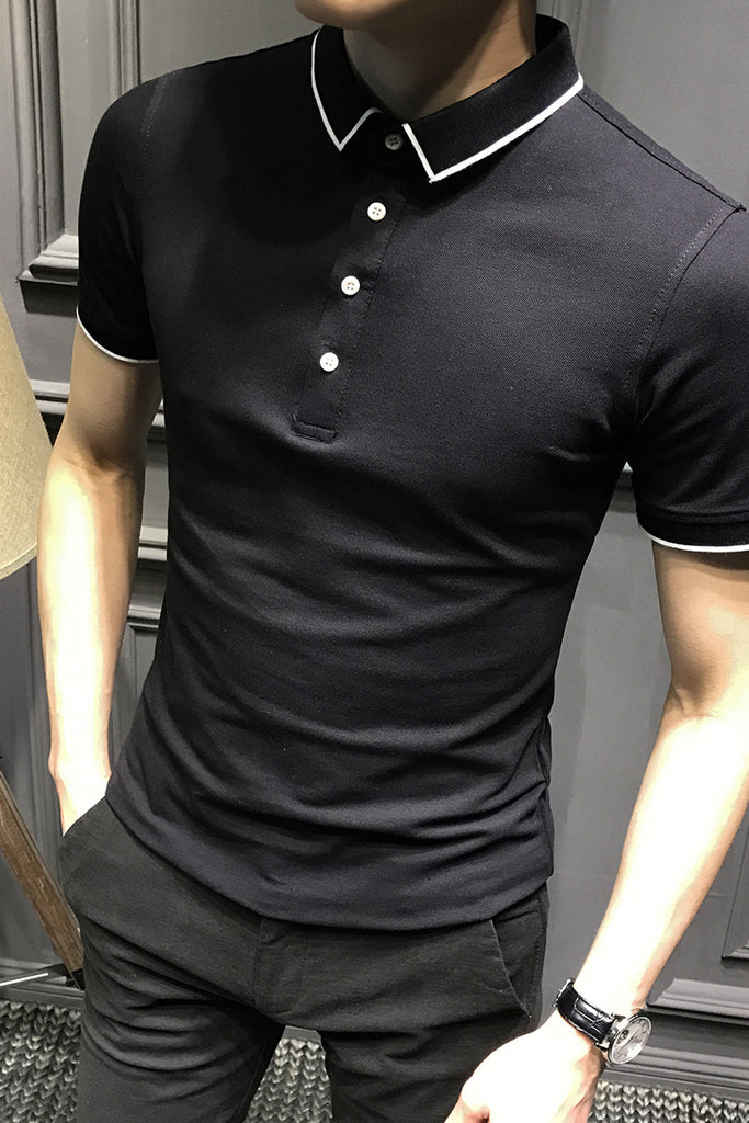 Importé - Polo T-shirt à Manches Courtes pour hommes