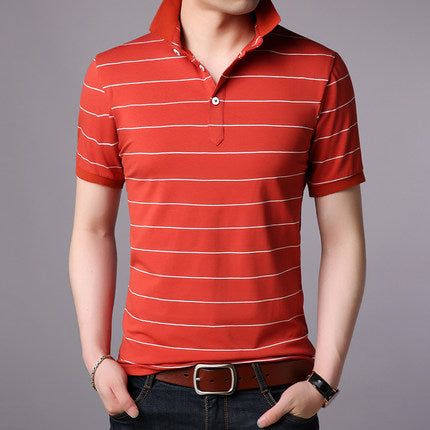 Importé - T-shirt Polo en coton doux pour hommes