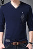 Importé - Polo T-Shirt Homme PlayBoy à Manches Longues