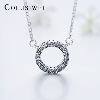 Importé -  Collier Pendentif pour Femme en Argent