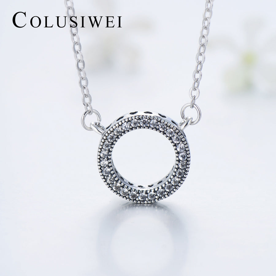 Importé -  Collier Pendentif pour Femme en Argent