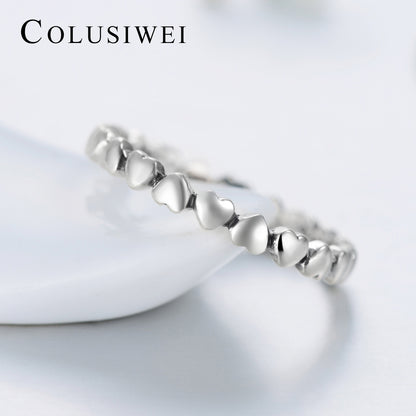 Importé - Bague de Fiançailles en cœur