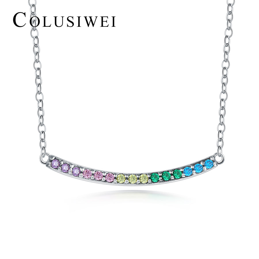Importé - Collier Argent en Cristal de Rêve