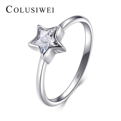 Importé - Bague de Mariage en Etoile