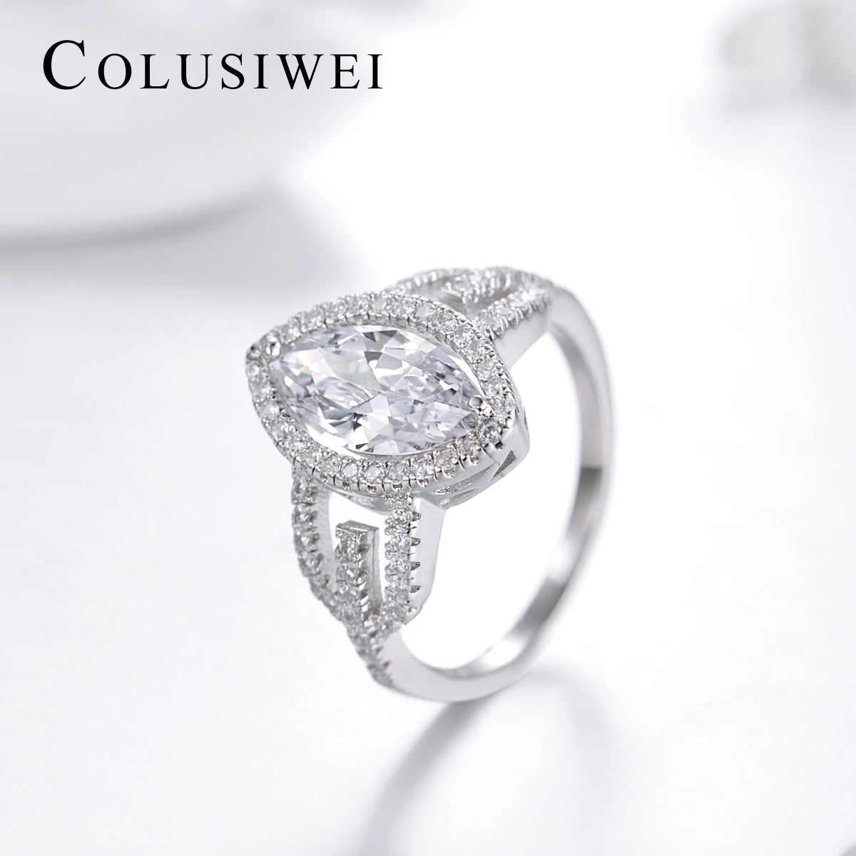 Importé - Bague Marquise de Luxe