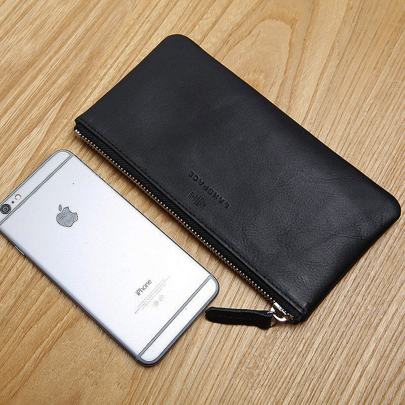 Importé - Portefeuille Homme LANSPACE 100% Véritable Cuir doux
