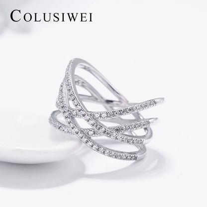 Importé -  Bague en Double Couche