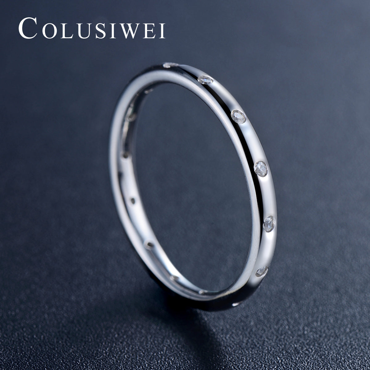Importé -  Bague de Fiançailles  en Argent