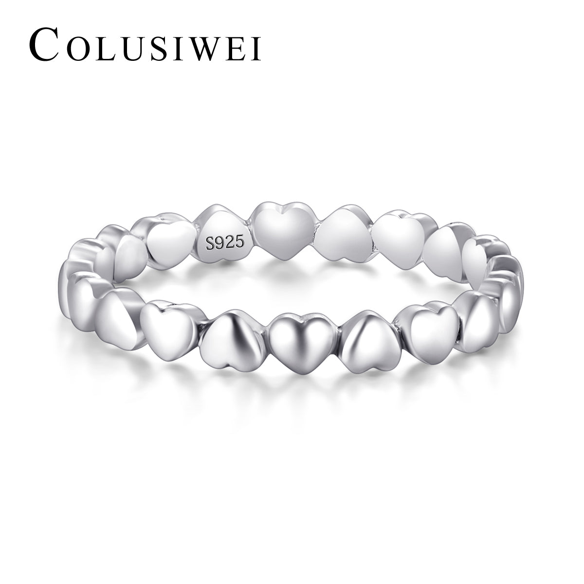 Importé - Bague de Fiançailles en cœur