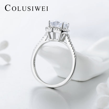 Importé -  Bague de Mariage en Cœur