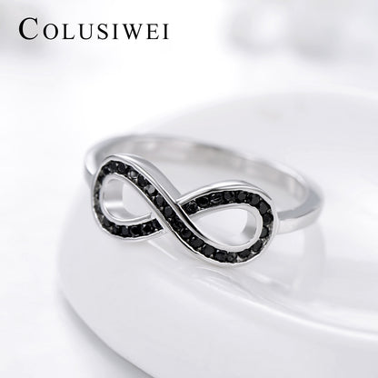 Importé -  Bague de Mariage Motif Huit
