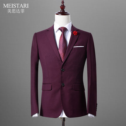 YOUTHUP Blazer Homme Slim Fit Carreaux - Veste Costume 2 Boutons Col Cranté Business Casual