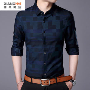 Importé - Chemises PlayBoy à manches longue pour hommes