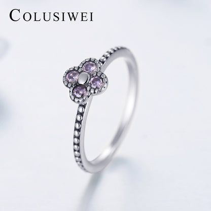 Importé -  Bague de Fiançailles en Argent