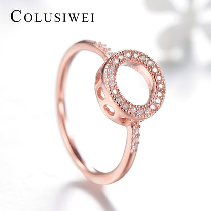 Importé -  Bague en Or Rose