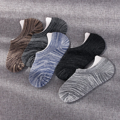 Importé - Lot de 5 Paires de Chaussettes Sport A Rayures 100% Coton