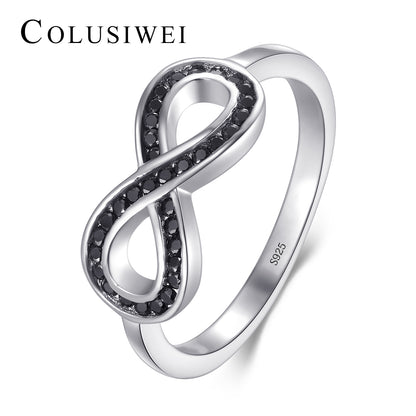 Importé -  Bague de Mariage Motif Huit