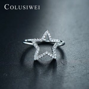 Importé -  Bague Argent  en Etoile