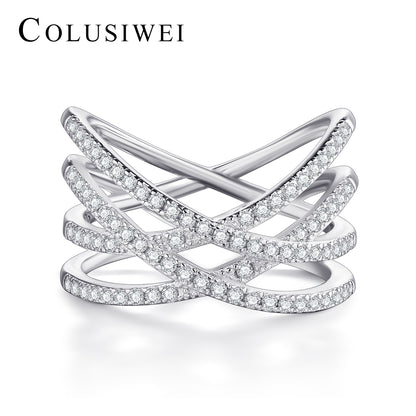 Importé -  Bague en Double Couche