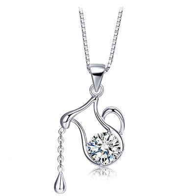 Importé -Collier Douze constellations en Argent