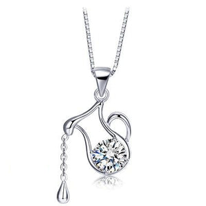 Importé -Collier Douze constellations en Argent