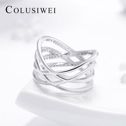 Importé -  Bague en Double Couche