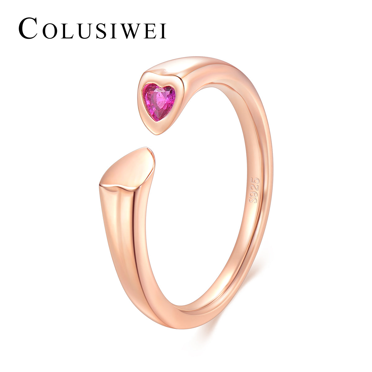 Importé -  Bague Ouvert en Argent