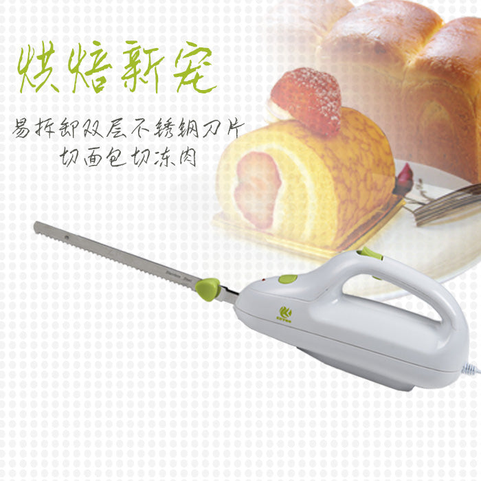 Importé - Couteau Electrique A Pâtisserie En Acier Inoxydable