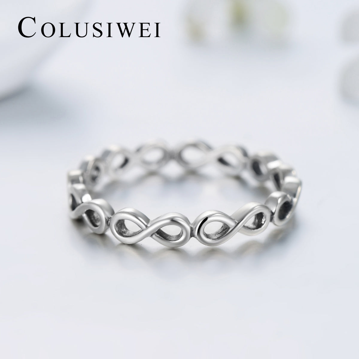Importé - Bijoux Bagues d'Amour en Argent