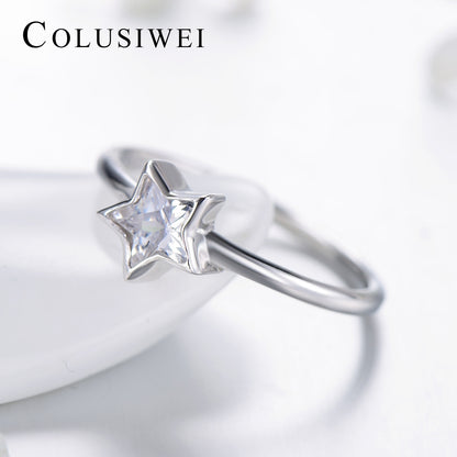 Importé - Bague de Mariage en Etoile