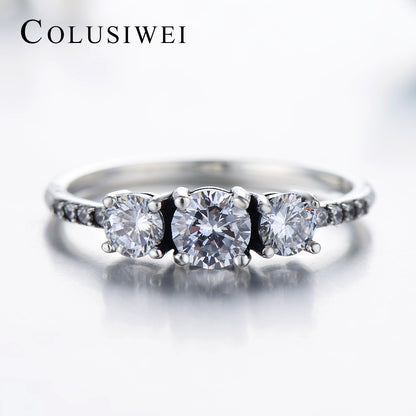 Importé -  Bague en Argent Incrusté de pierre