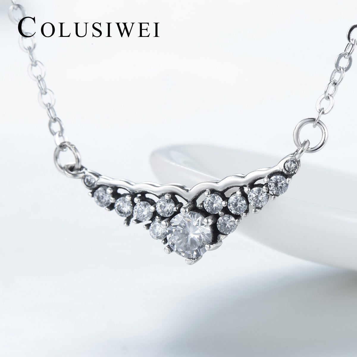 Importé - Collier Pendentif en Argent