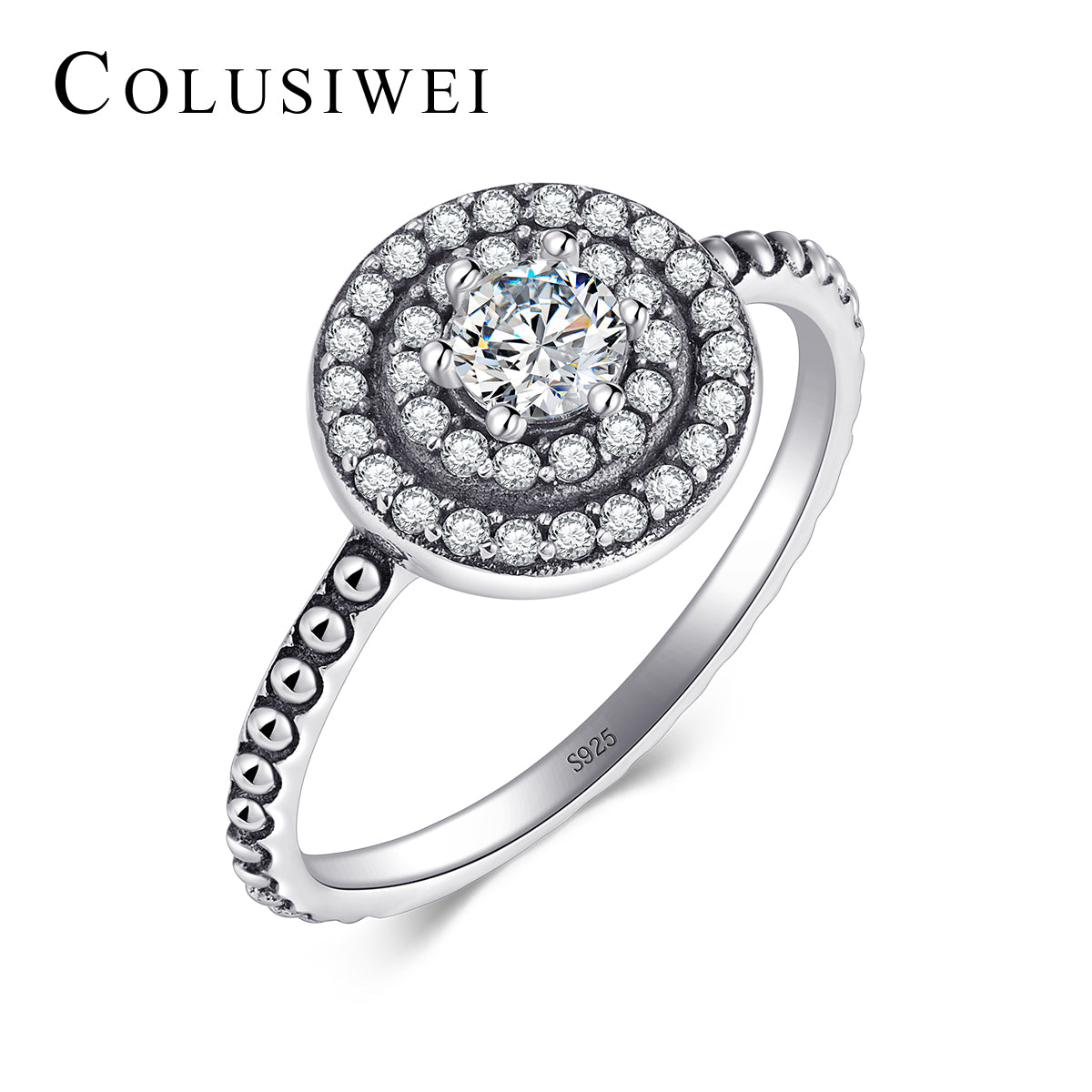 Importé -  Bague en Argent Sterling Ethnique