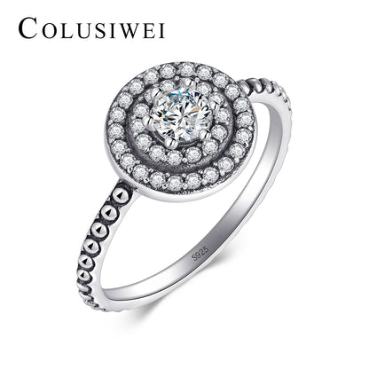 Importé -  Bague en Argent Sterling Ethnique