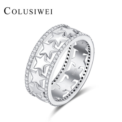 Importé - Bague Etoile en Argent Sterling