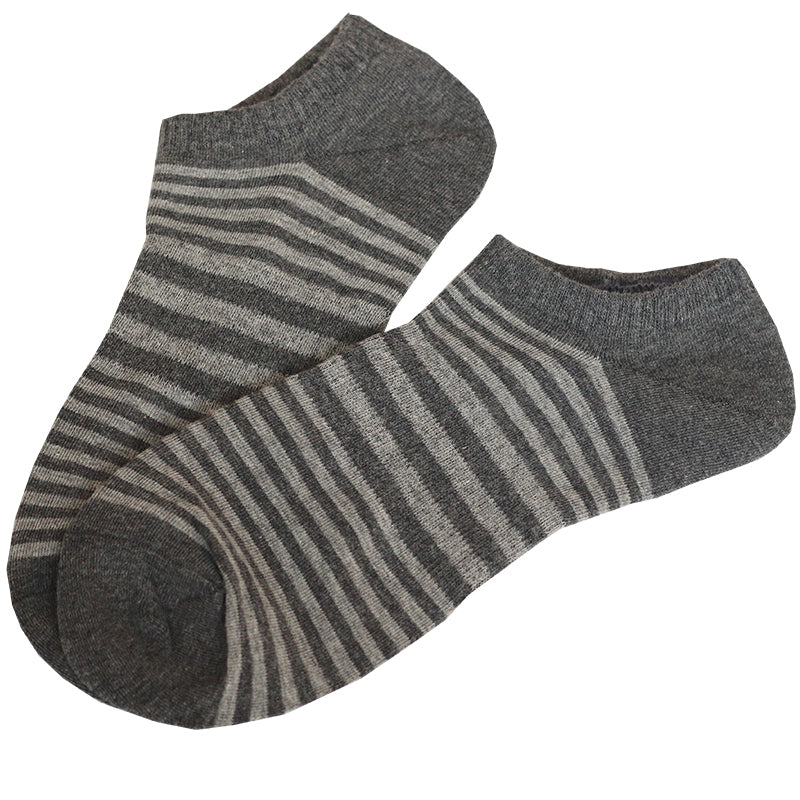 Importé - Lot5 paires de chaussettes bateau en coton pour hommes