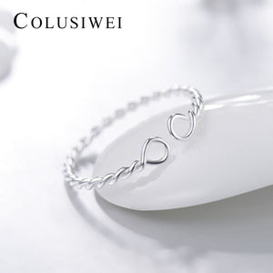 Importé - Bague torsadée tissée