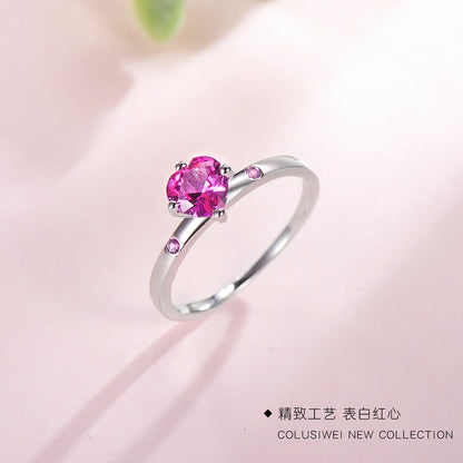 Importé -  Anneau en Rose Rubis