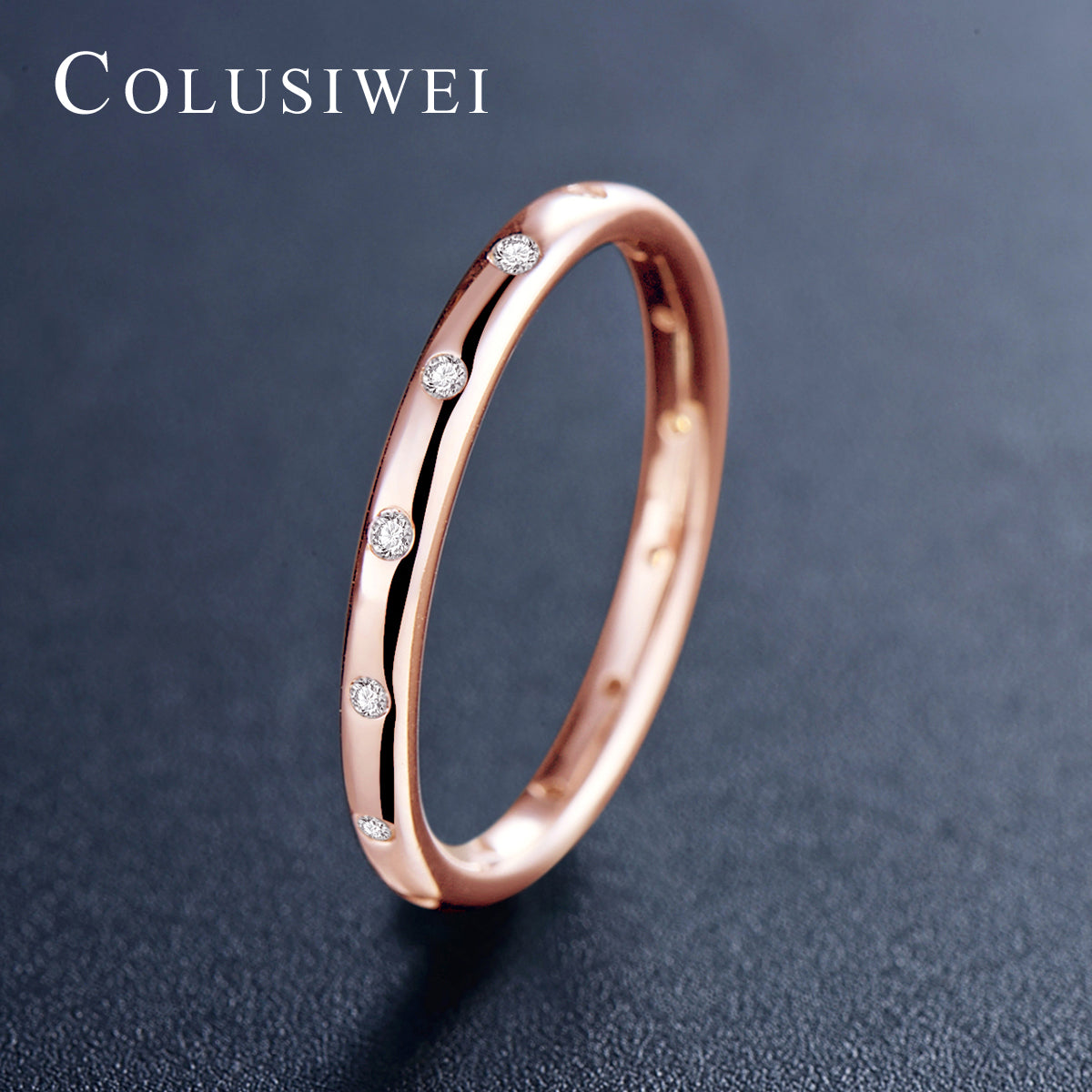 Importé -  Bague de Fiançailles  en Argent