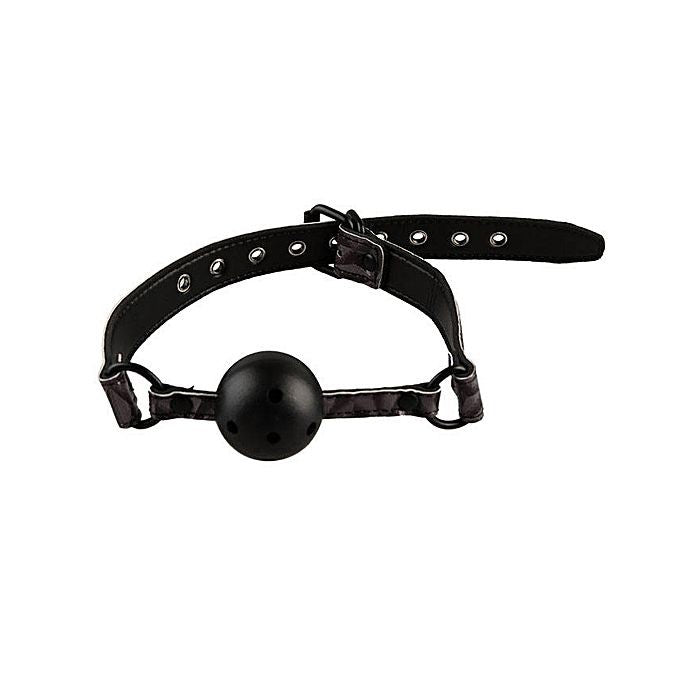 SEXTOYS GAG Boule de Soumission - Noir