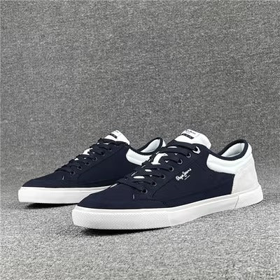 Importé - PEPE JEANS Chaussure Homme Sport Tennis Confort Bi-Matière