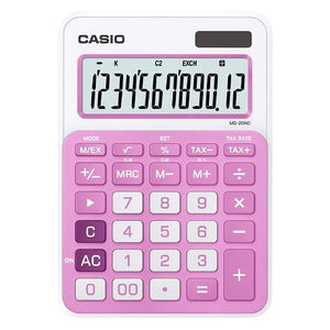 CALCULATRICE CASIO ROSE CLAIR - MS-20NC-PK