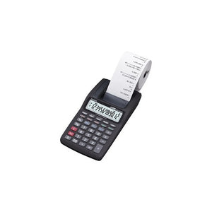 CALCULATRICE DE BUREAU A BANDE 12 CHIFFRES NOIR CASIO HR-8TM-BK