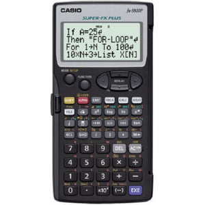 CASIO FX-5800P CALCULATRICE SCIENTIFIQUE SUPER-FX PLUS